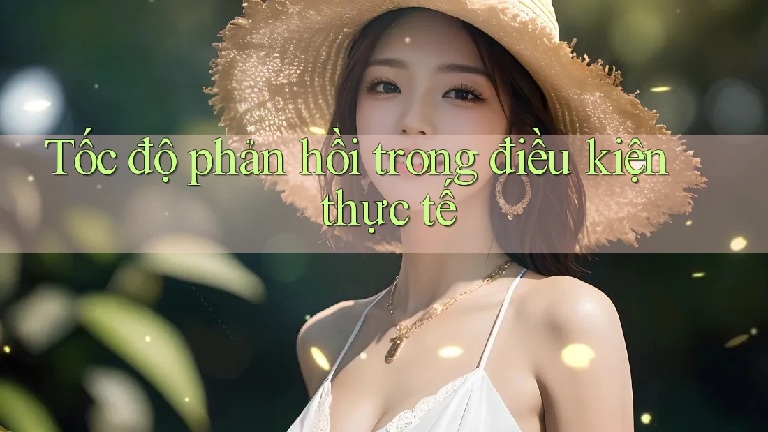 Tốc độ phản hồi trong điều kiện thực tế