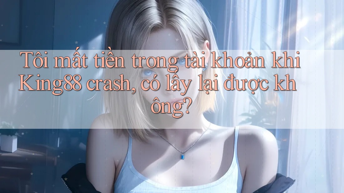 Tôi mất tiền trong tài khoản khi King88 crash, có lấy lại được không?