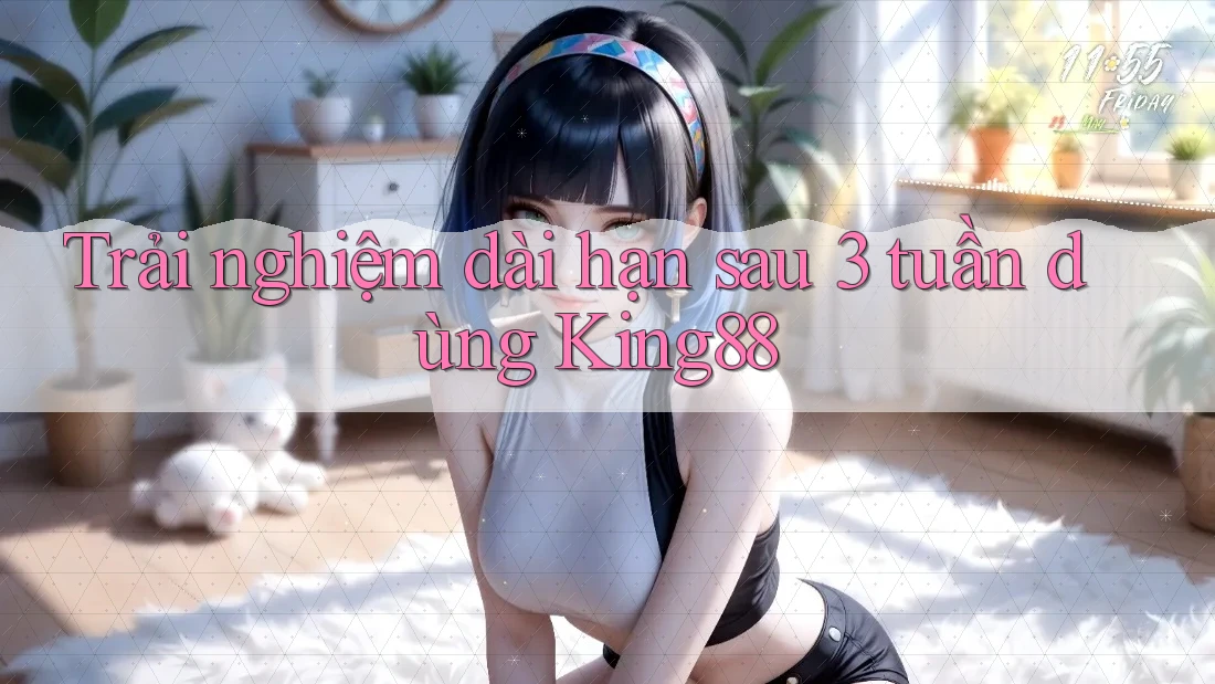Trải nghiệm dài hạn sau 3 tuần dùng King88