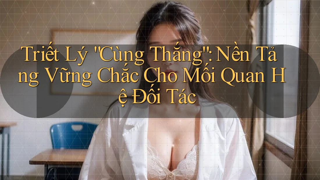 Triết Lý “Cùng Thắng”: Nền Tảng Vững Chắc Cho Mối Quan Hệ Đối Tác
