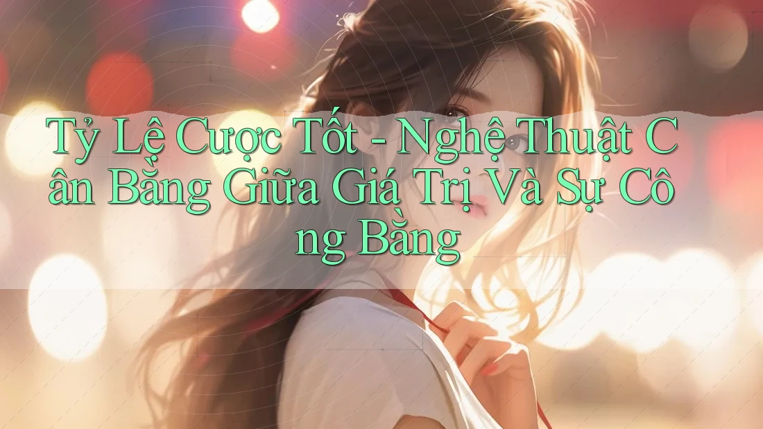 Tỷ Lệ Cược Tốt - Nghệ Thuật Cân Bằng Giữa Giá Trị Và Sự Công Bằng